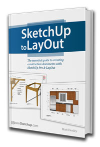 Sketchup to layout book